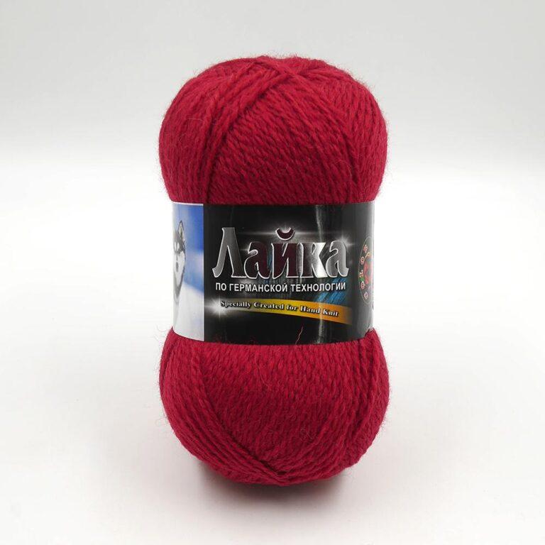 Пряжа для вязания COLOR CITY «ЛАЙКА» (№2225) Бордо