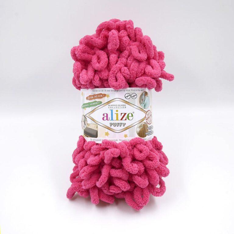 Пряжа для вязания ALIZE «PUFFY» (№149) Фуксия
