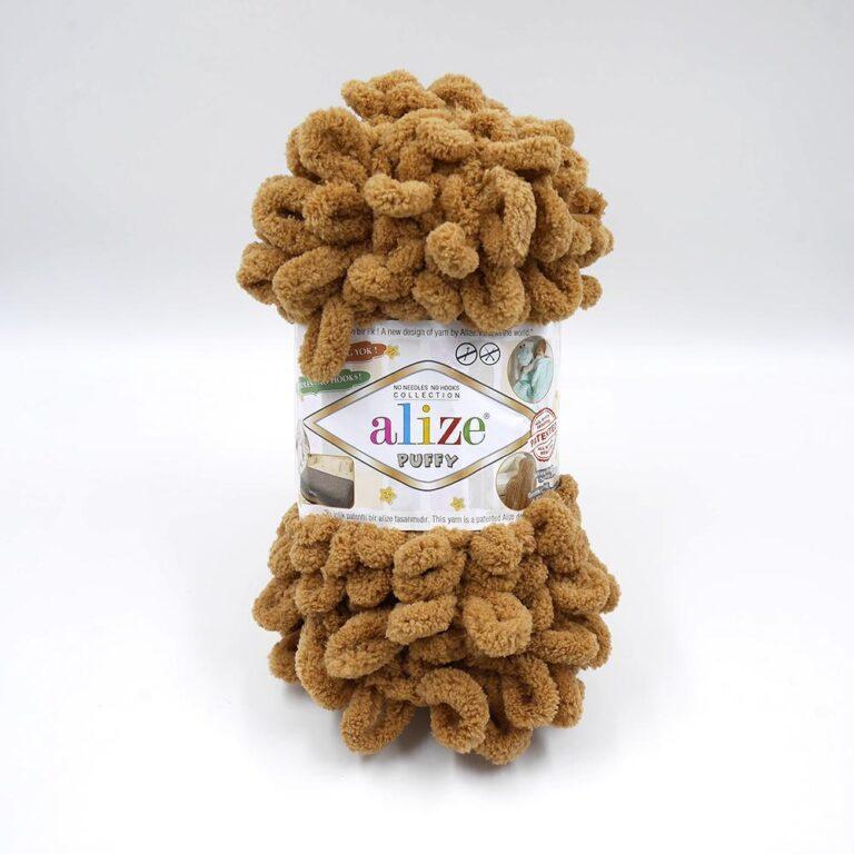 Пряжа для вязания ALIZE «PUFFY» (№179) Верблюжий