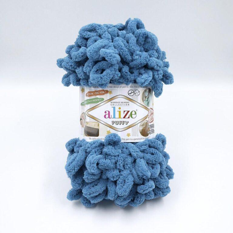 Пряжа для вязания ALIZE «PUFFY» (№294) Петроль