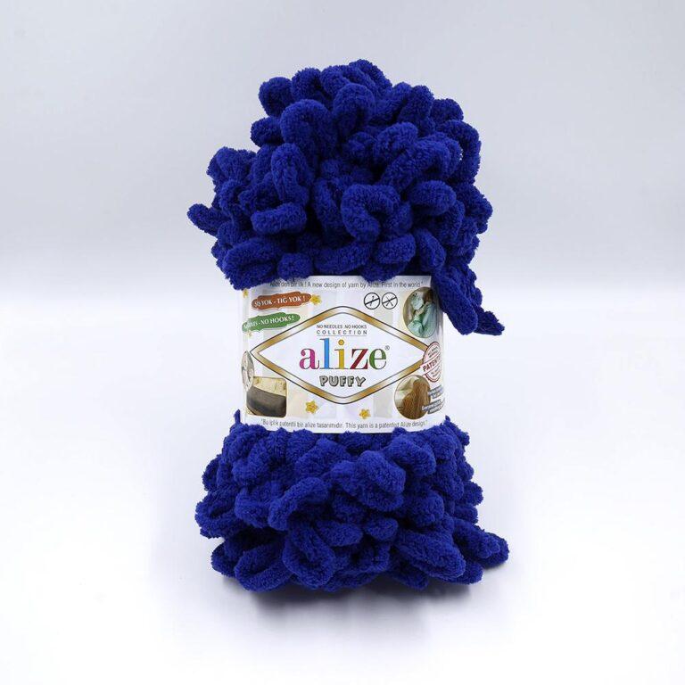 Пряжа для вязания ALIZE «PUFFY» (№360) Василек
