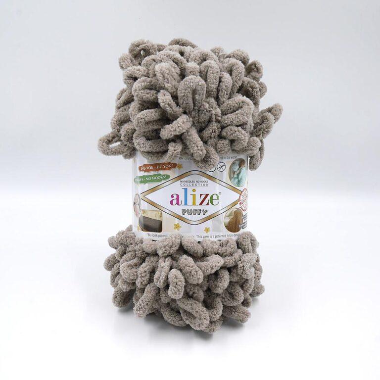 Пряжа для вязания ALIZE «PUFFY» (№530) Бежевый