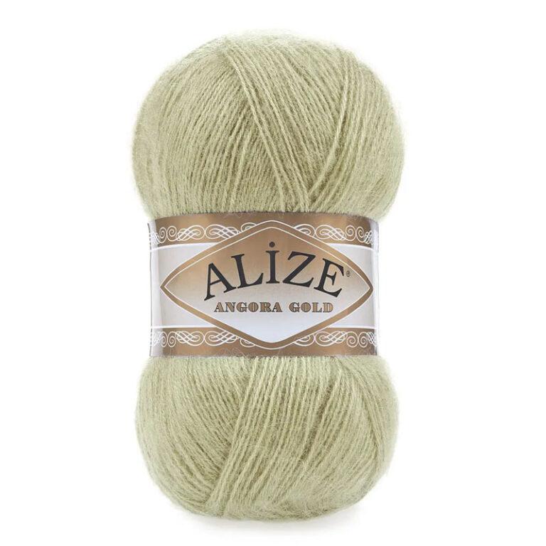 Пряжа для вязания ALIZE «ANGORA GOLD» (№267) Оливковый