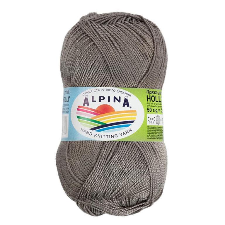 Пряжа для вязания ALPINA «HOLLY» (№229) Серый