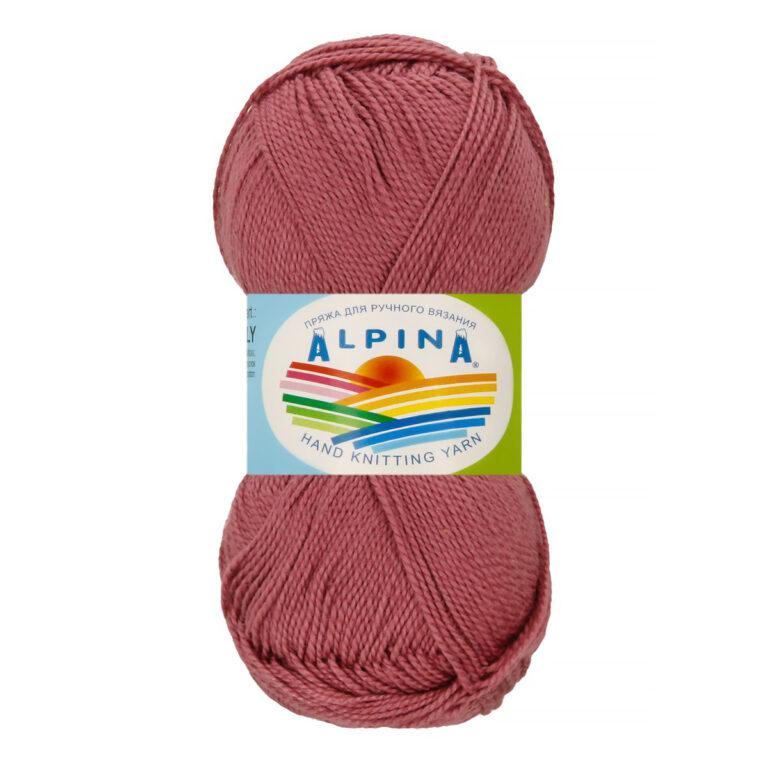 Пряжа для вязания ALPINA «HOLLY» (№316) Сиреневый