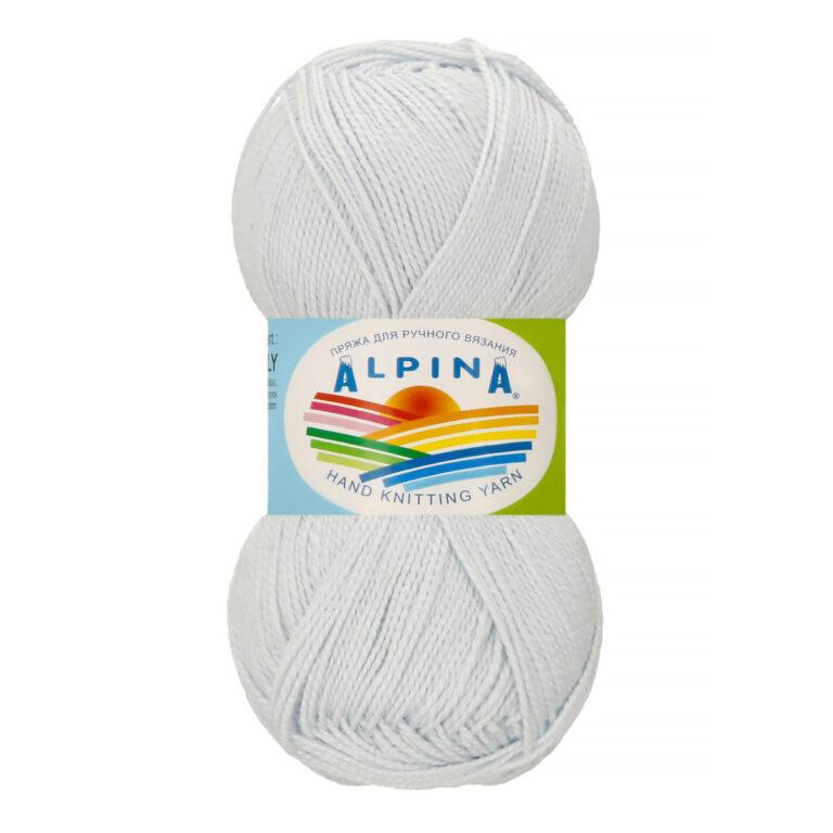 Пряжа для вязания ALPINA «HOLLY» (№479) Бледно-голубой