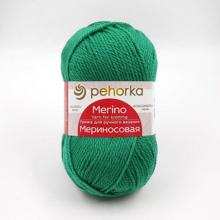 Пряжа для вязания ПЕХОРКА «МЕРИНОСОВАЯ» (№581)