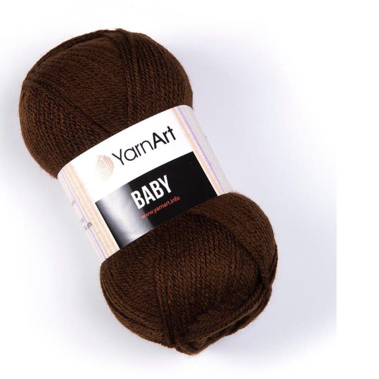 Пряжа для вязания YARNART «BABY» (№1182) Шоколад