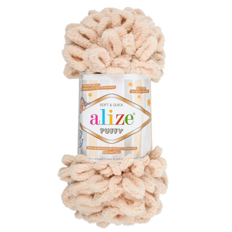 Пряжа для вязания ALIZE «PUFFY FINE» (№310) Шампань