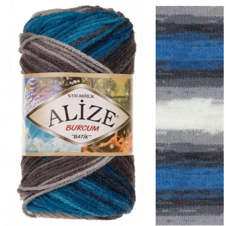 Пряжа для вязания ALIZE «BURCUM BATIK» (№4200) Принт