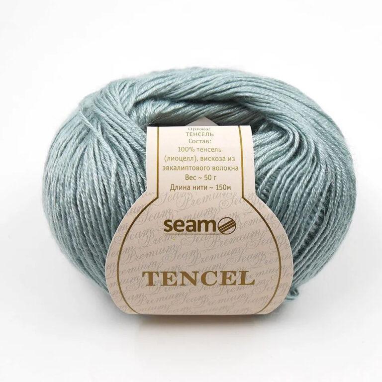 Пряжа для вязания SEAM «TENCEL» (№16) Мята