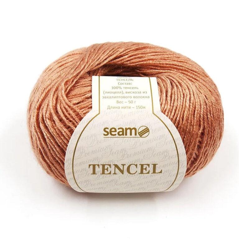 Пряжа для вязания SEAM «TENCEL» (№27) Луковый