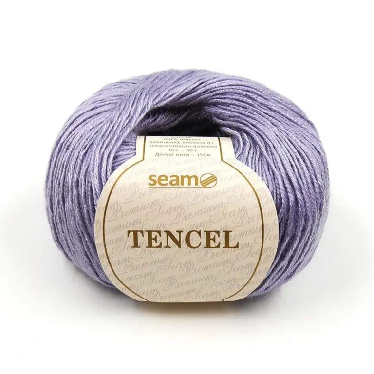Пряжа для вязания SEAM «TENCEL» (№36) Барвинок