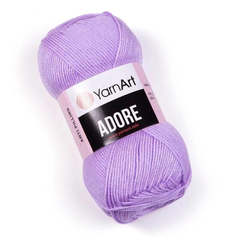 Пряжа для вязания YARNART “ADORE” (№337) Фиолетовый