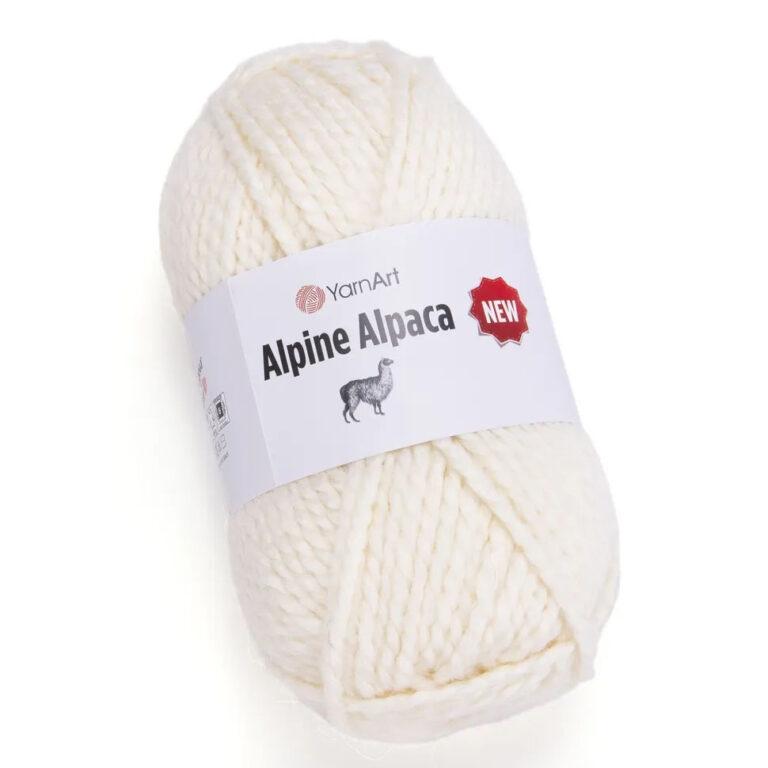 Пряжа для вязания YARNART “ALPINE ALPACA NEW” (№1433) Молочный