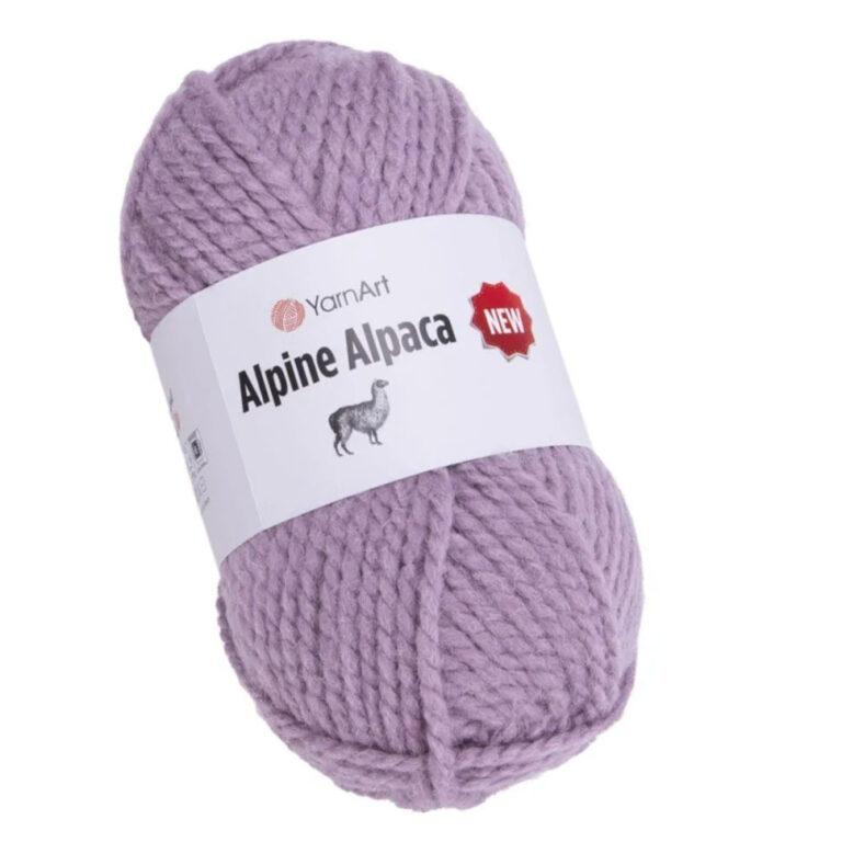 Пряжа для вязания YARNART “ALPINE ALPACA NEW” (№1443) Сиреневый