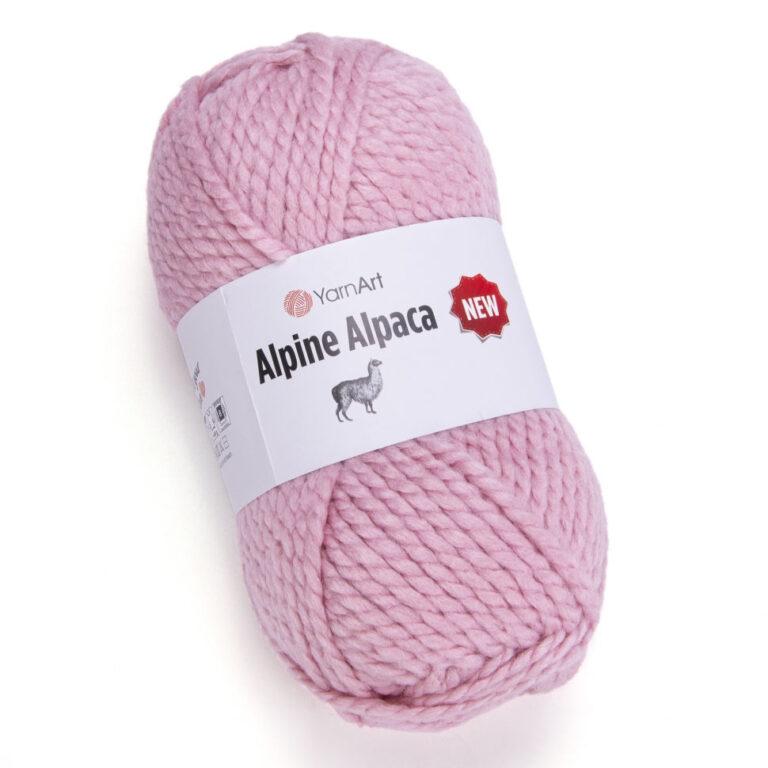Пряжа для вязания YARNART “ALPINE ALPACA NEW” (№1445) Розовый