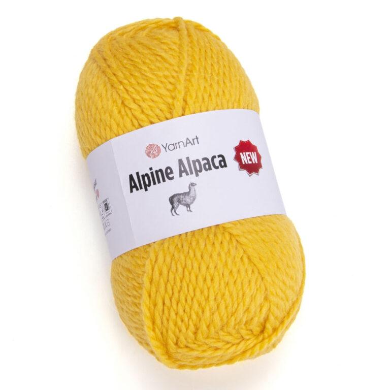 Пряжа для вязания YARNART “ALPINE ALPACA NEW” (№1448) Желтый