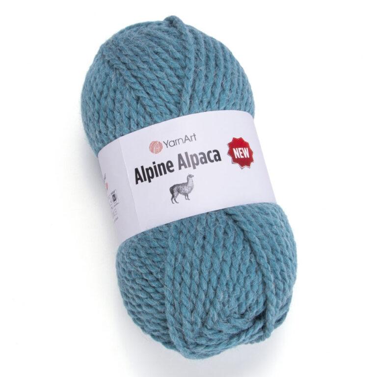 Пряжа для вязания YARNART “ALPINE ALPACA NEW” (№1450) Серо-голубой
