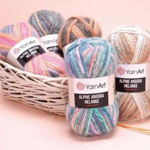 YARNART "ALPINE ANGORA MELANGE" – пряжа для вязания