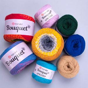 YARNART "BOUQUET UNICOLOR" – пряжа для вязания