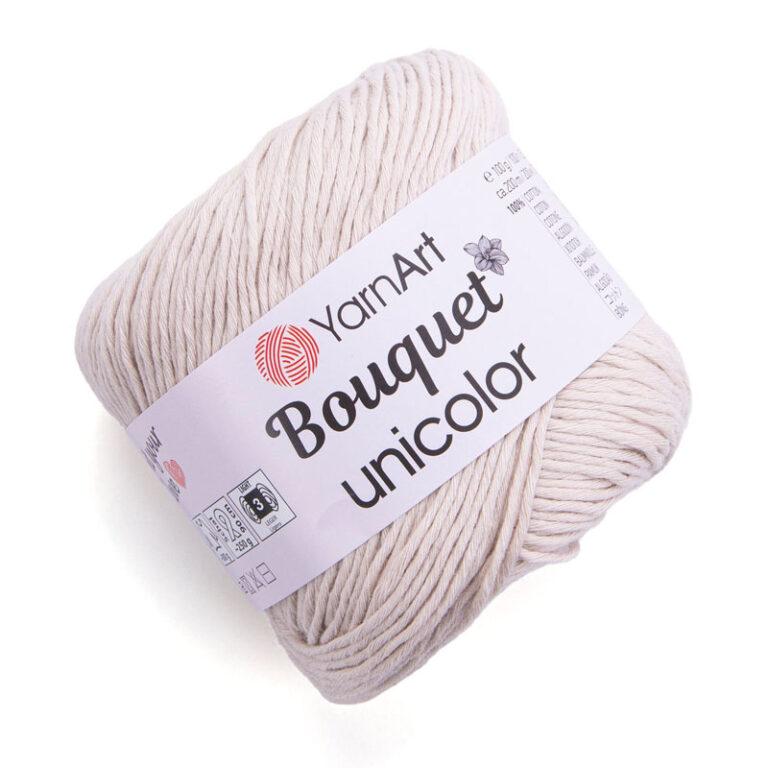 Пряжа для вязания YARNART “BOUQUET UNICOLOR” (№3205) Слоновая кость