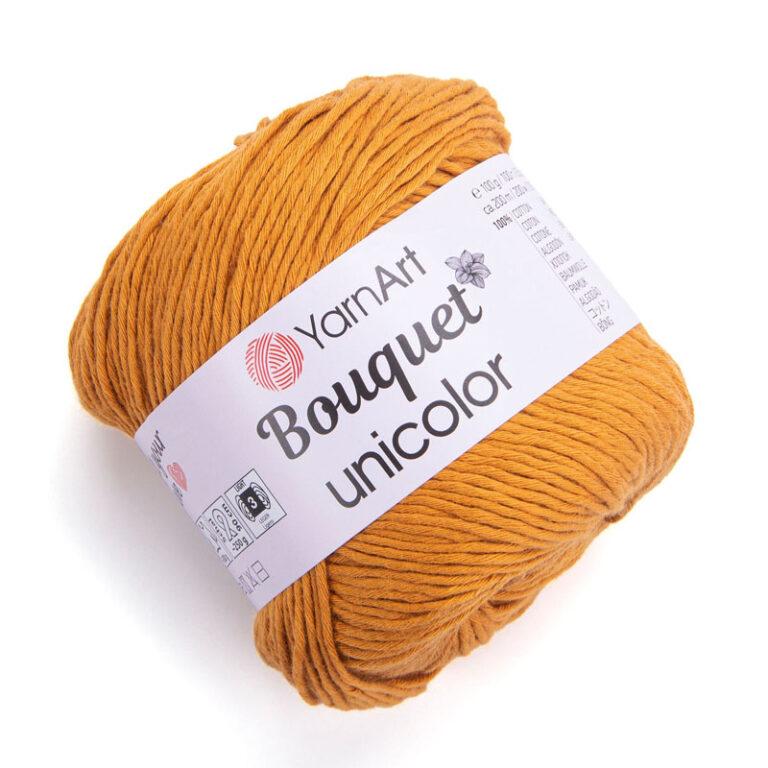 Пряжа для вязания YARNART “BOUQUET UNICOLOR” (№3208) Шафран