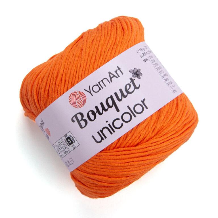 Пряжа для вязания YARNART “BOUQUET UNICOLOR” (№3215) Оранжевый