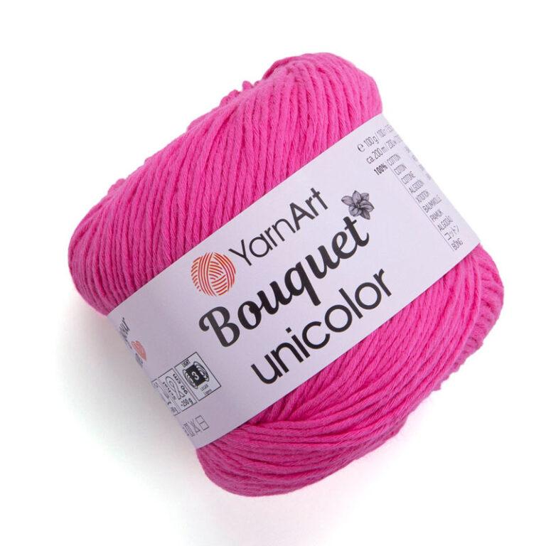 Пряжа для вязания YARNART “BOUQUET UNICOLOR” (№3216) Ярко-розовый