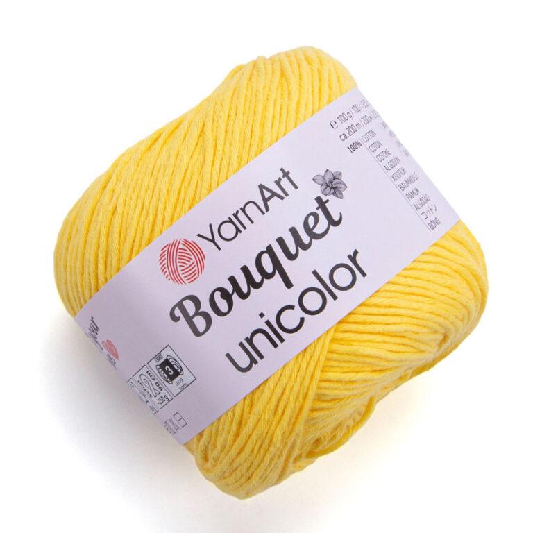 Пряжа для вязания YARNART “BOUQUET UNICOLOR” (№3218) Желтый