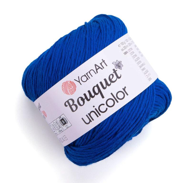 Пряжа для вязания YARNART “BOUQUET UNICOLOR” (№3222) Ярко-синий