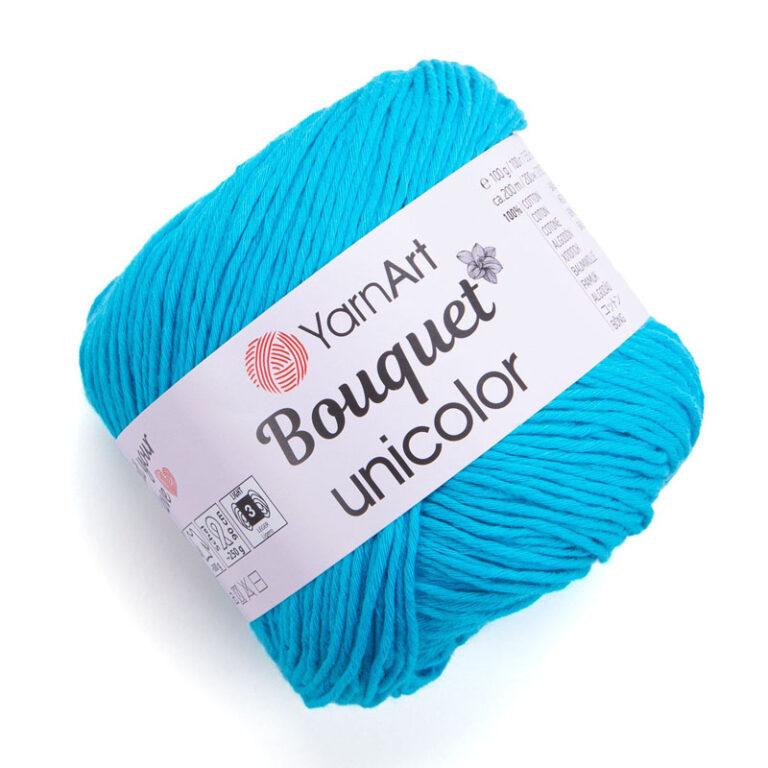 Пряжа для вязания YARNART “BOUQUET UNICOLOR” (№3227) Лазурный