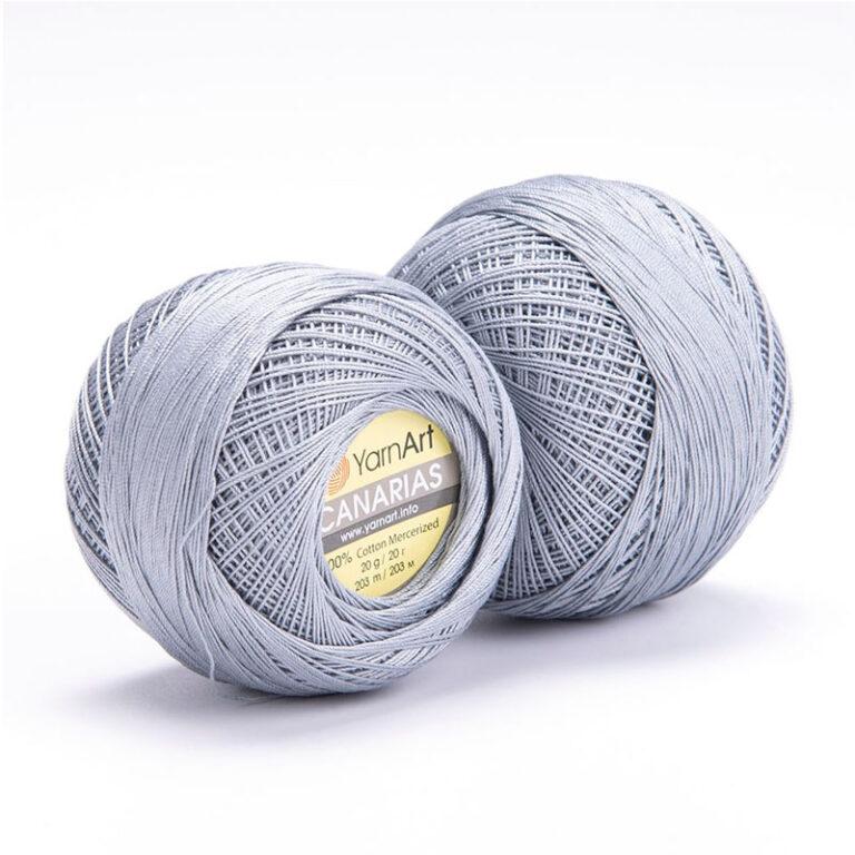 Пряжа для вязания YARNART “CANARIAS” (№5326) Серебро
