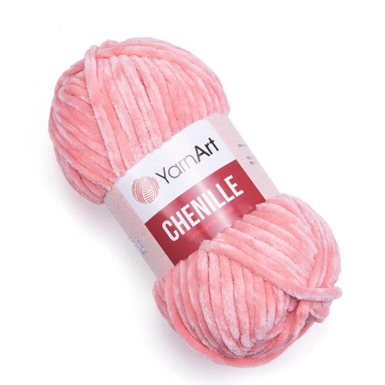 Пряжа для вязания YARNART “CHENILLE” (№564) Розовый персик
