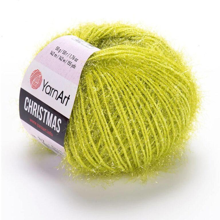 Пряжа для вязания YARNART “CHRISTMAS” (№37) Лайм