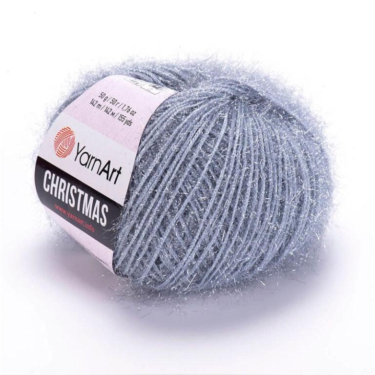 Пряжа для вязания YARNART “CHRISTMAS” (№44) Серый