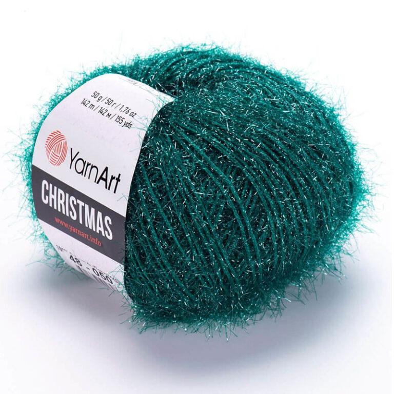 Пряжа для вязания YARNART “CHRISTMAS” (№48) Изумрудный