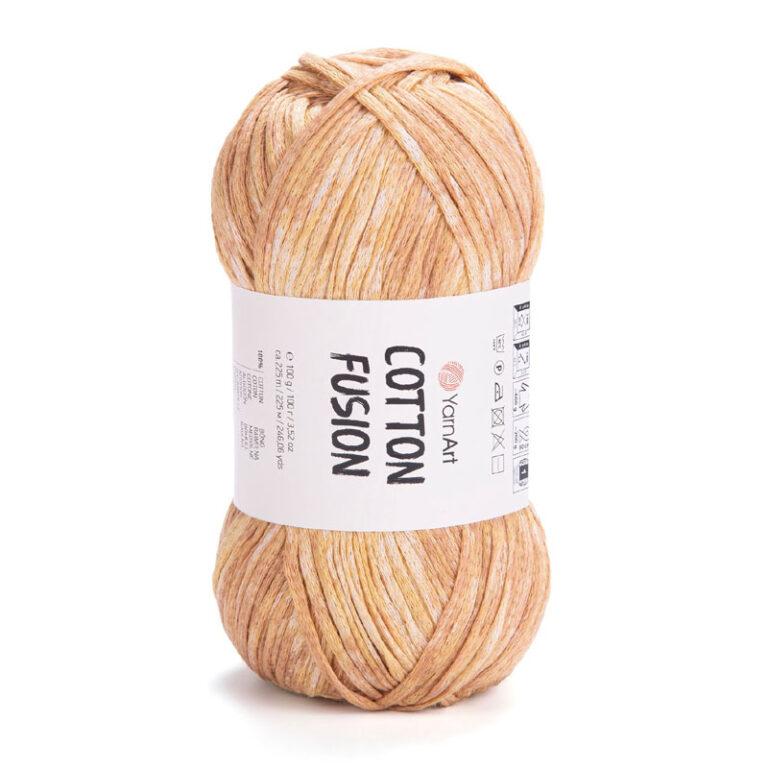 Пряжа для вязания YARNART “COTTON FUSION” (№3642) Пенка латте