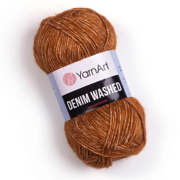 Пряжа для вязания YARNART “DENIM WASHED” (№916) Горчица