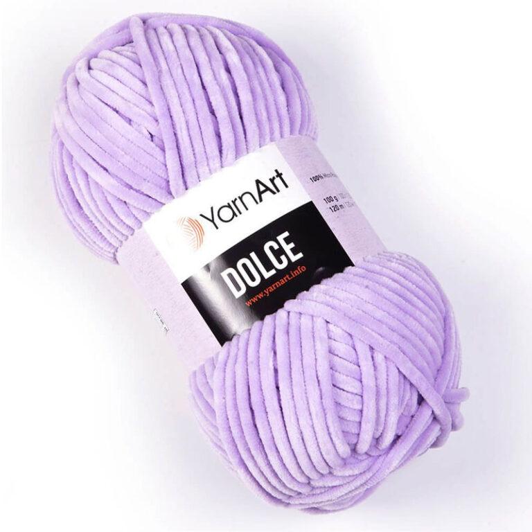 Пряжа для вязания YARNART «DOLCE» (№744) Нежная сирень