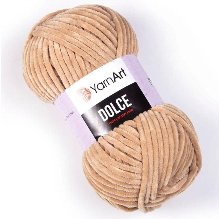 Пряжа для вязания YARNART «DOLCE» (№747) Бежевый