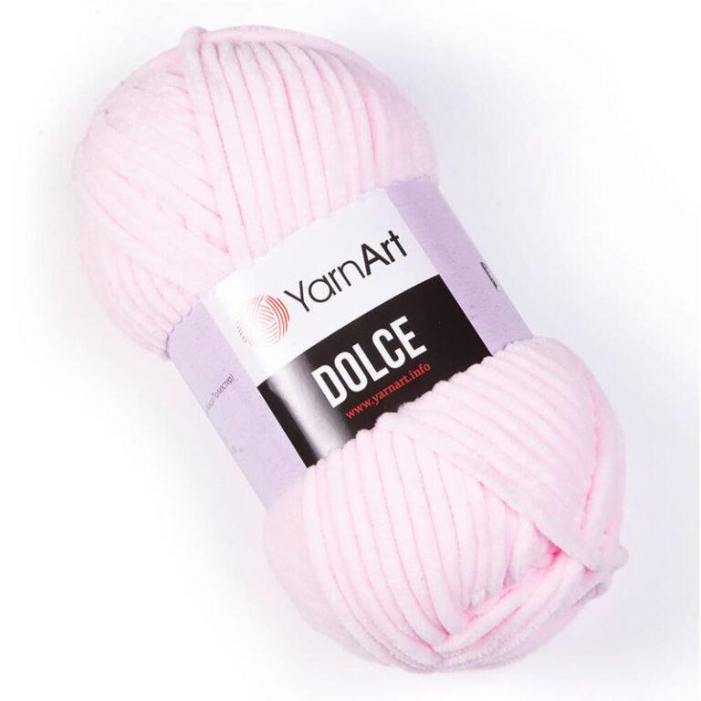 Пряжа для вязания YARNART «DOLCE» (№750) Нежно-розовый