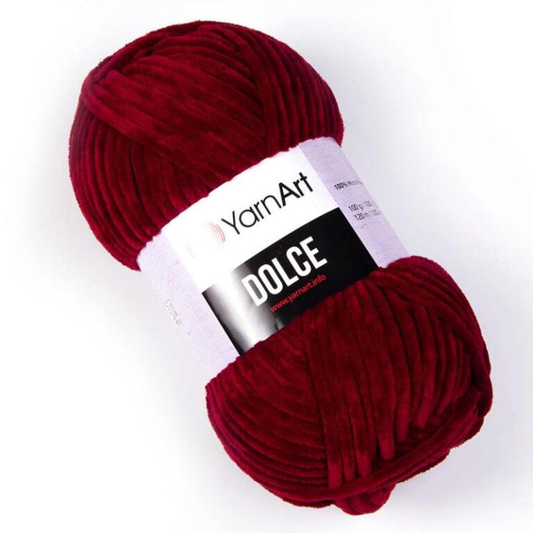 Пряжа для вязания YARNART «DOLCE» (№752) Вишня