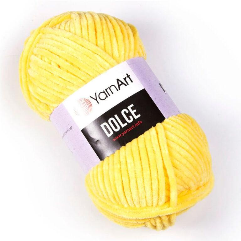 Пряжа для вязания YARNART «DOLCE» (№761) Лимон