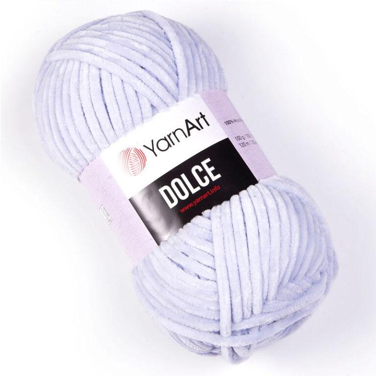 Пряжа для вязания YARNART «DOLCE» (№776) Бледно-серый