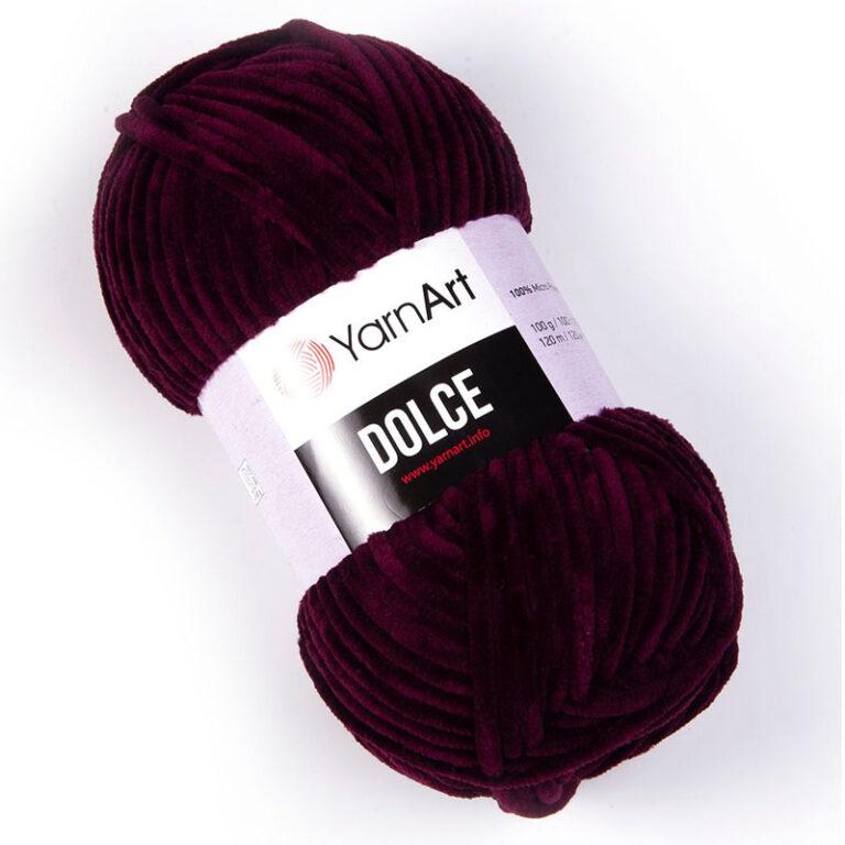 Пряжа для вязания YARNART «DOLCE» (№780) Винный
