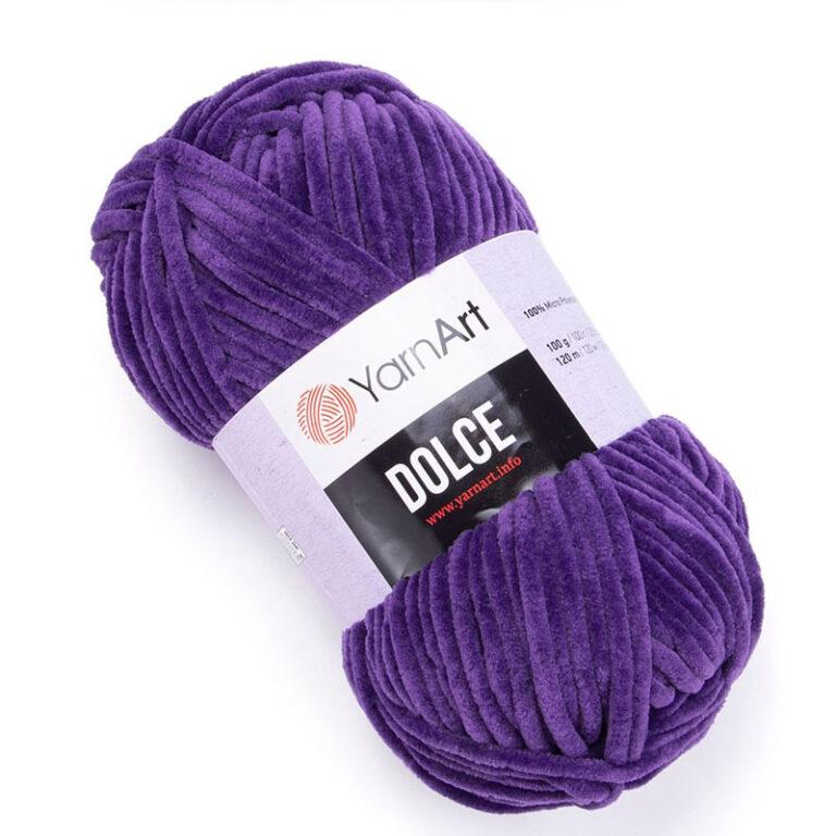 Пряжа для вязания YARNART «DOLCE» (№792) Баклажан