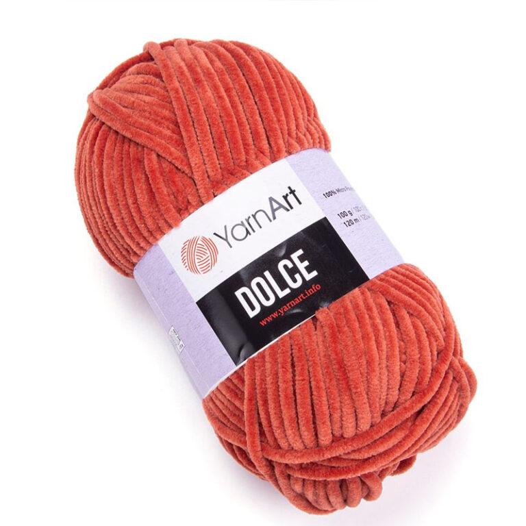 Пряжа для вязания YARNART «DOLCE» (№793) Терракот