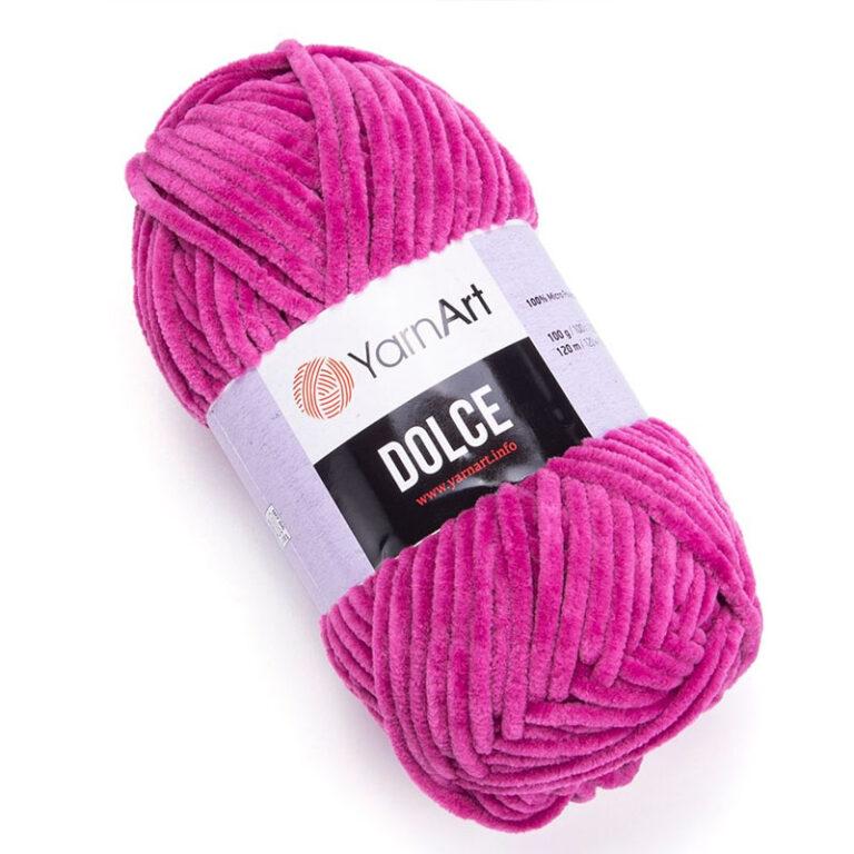 Пряжа для вязания YARNART «DOLCE» (№794) Фуксия