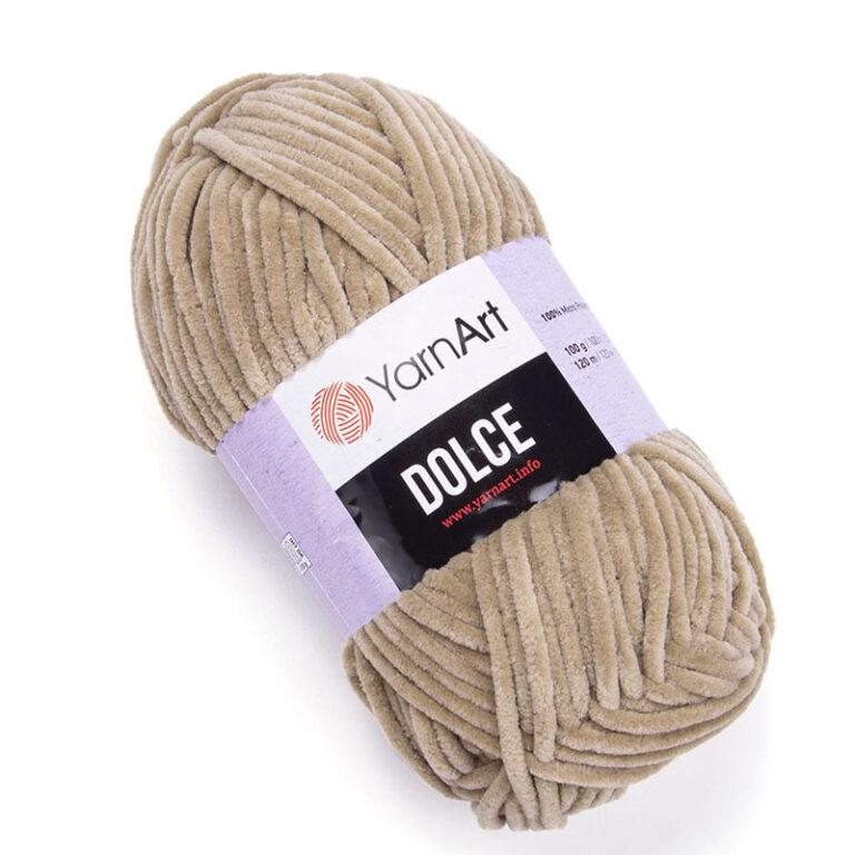 Пряжа для вязания YARNART «DOLCE» (№798) Светлая олива